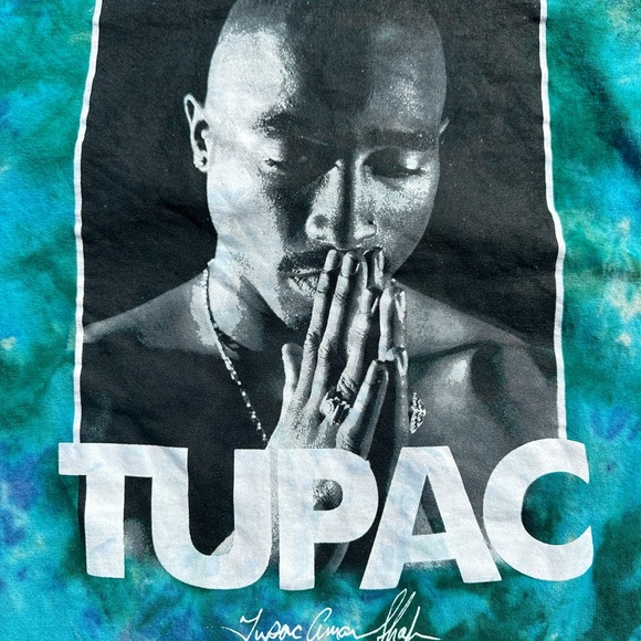Tupac Tie Dye Tee - Picture 2 of 6